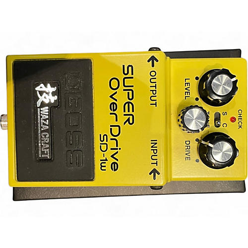 Used BOSS SD1W Super Overdrive Waza Craft Effect Pedal