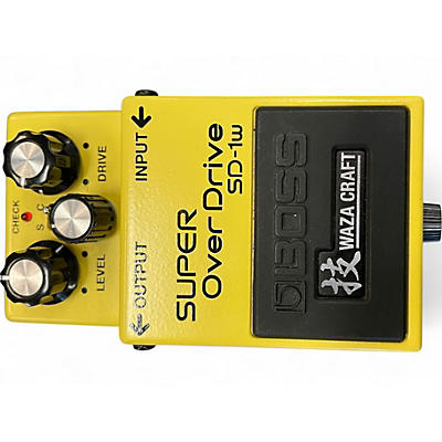 Used BOSS SD1W Super Overdrive Waza Craft Effect Pedal