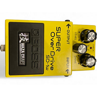 Used BOSS SD1W Super Overdrive Waza Craft Effect Pedal
