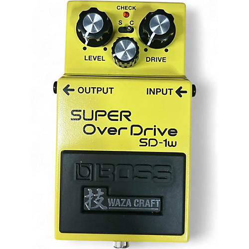 Used BOSS SD1W Super Overdrive Waza Craft Effect Pedal