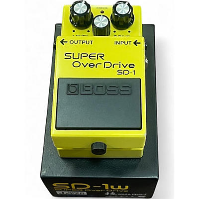 Used BOSS SD1W Super Overdrive Waza Craft Effect Pedal