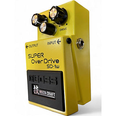Used BOSS SD1W Super Overdrive Waza Craft Effect Pedal