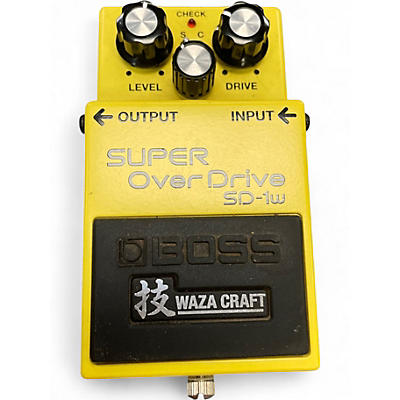 Used BOSS SD1W Super Overdrive Waza Craft Effect Pedal