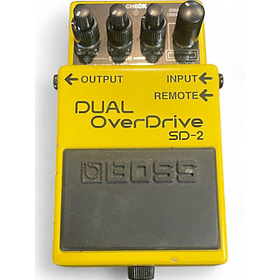 BOSS Used BOSS SD2 Dual Overdrive Effect Pedal