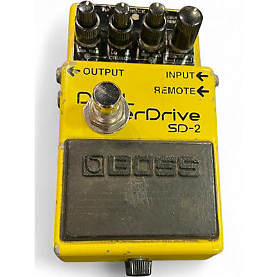 Used BOSS SD2 MODDED Effect Pedal