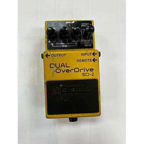 BOSS Used BOSS SD2 Overdrive Effect Pedal