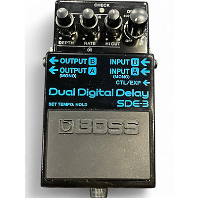 Used BOSS SDE-3 Effect Pedal