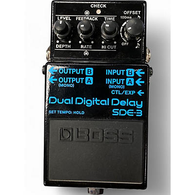 Used BOSS SDE-3 Effect Pedal