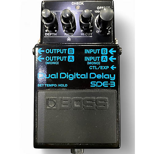 Used BOSS SDE-3 Effect Pedal