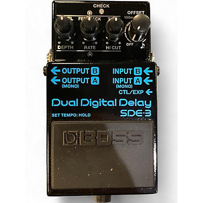 Used BOSS SDE-3 Effect Pedal