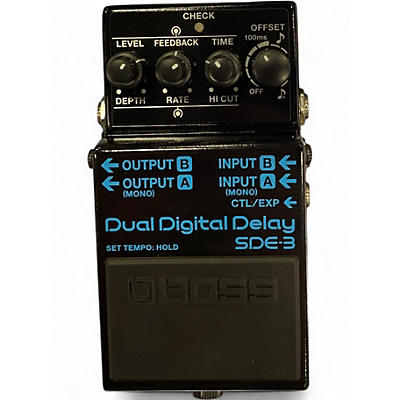 Used BOSS SDE-3 Effect Pedal