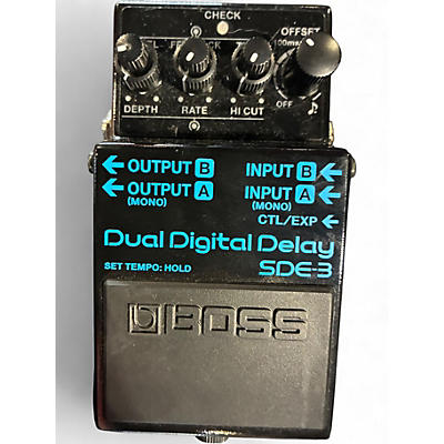 Used BOSS SDE-3 Effect Pedal