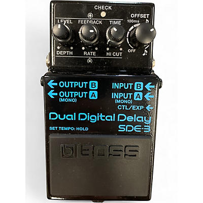 Used BOSS SDE-3 Effect Pedal