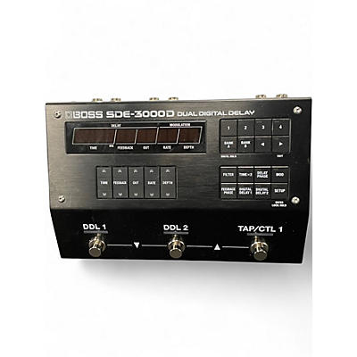 Used BOSS SDE-3000D Effect Pedal