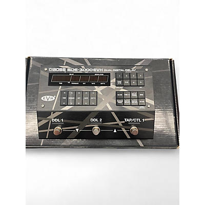 Used BOSS SDE-3000EVH Effect Pedal