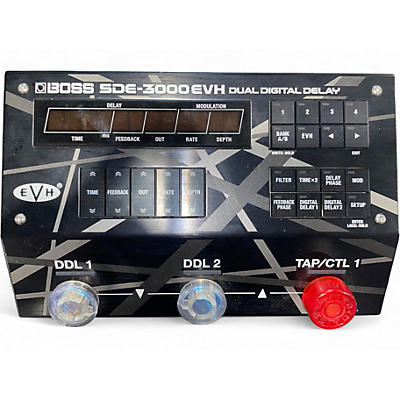 Used BOSS SDE-3000EVH Effect Pedal