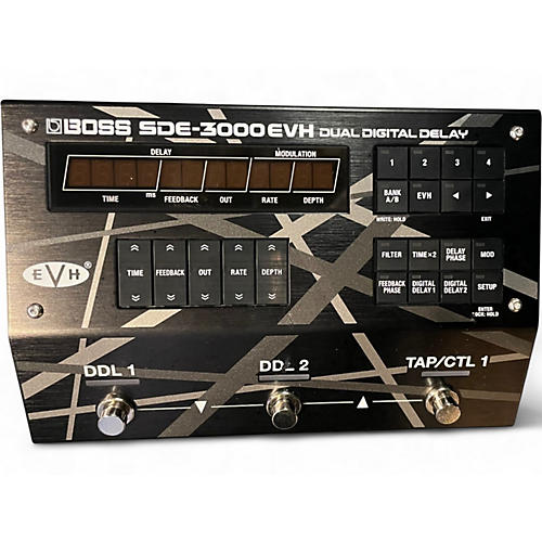 Used BOSS SDE000EVH Effect Pedal