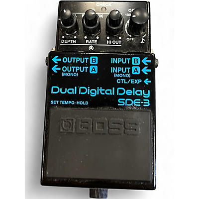 Used BOSS SDE3 Effect Pedal