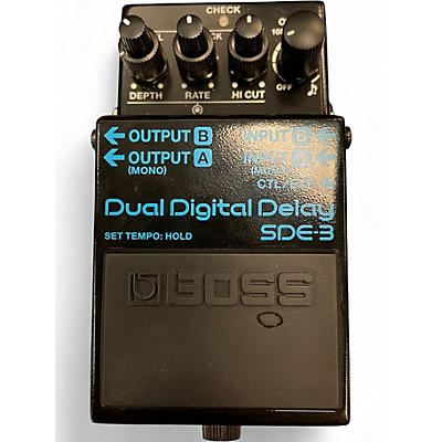 Used BOSS SDE3 Effect Pedal