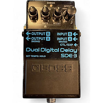 Used BOSS SDE3 Effect Pedal