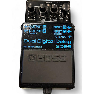 Used BOSS SDE3 Effect Pedal