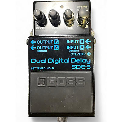 Used BOSS SDE3 Effect Pedal