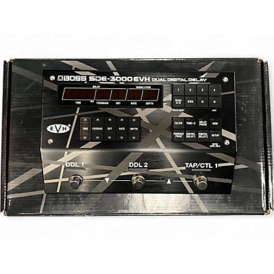Used BOSS SDE3000 EVH Effect Pedal