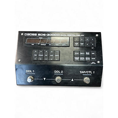 Used BOSS SDE3000D Effect Pedal