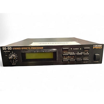 Used BOSS SE-50 Multi Effects Processor