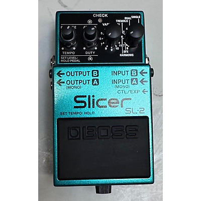 BOSS Used BOSS SL20 Slicer Twin Pedal