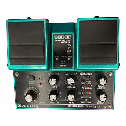 Used BOSS SL20 Slicer Twin Pedal
