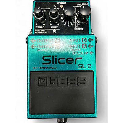 Used BOSS SL20 Slicer Twin Pedal