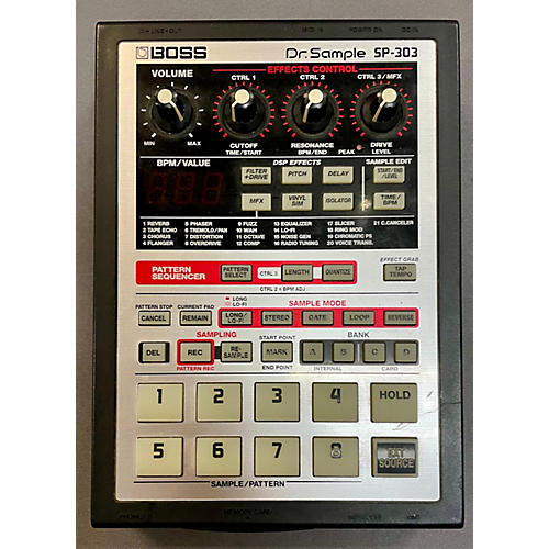 BOSS Used BOSS SP303 MIDI Controller