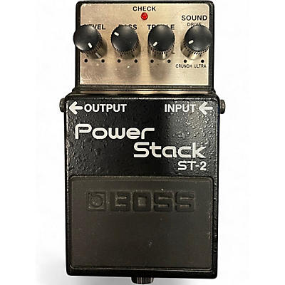 Used BOSS ST2 Power Stack Overdrive Effect Pedal