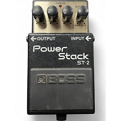 Used BOSS ST2 Power Stack Overdrive Effect Pedal