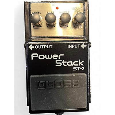 Used BOSS ST2 Power Stack Overdrive Effect Pedal