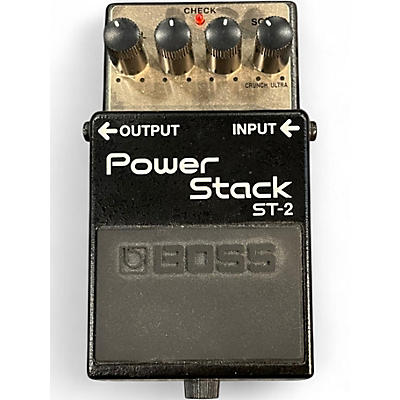 Used BOSS ST2 Power Stack Overdrive Effect Pedal