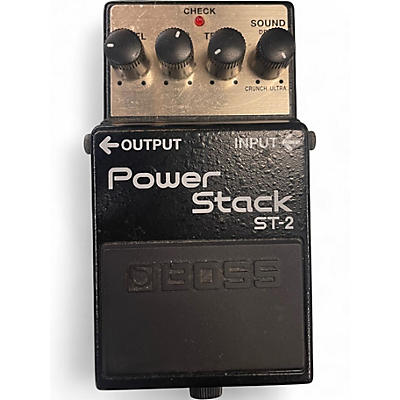 Used BOSS ST2 Power Stack Overdrive Effect Pedal