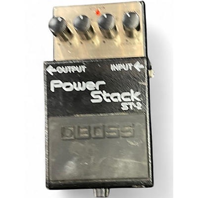 Used BOSS ST2 Power Stack Overdrive Effect Pedal