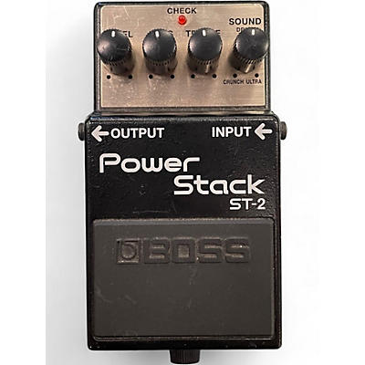 Used BOSS ST2 Power Stack Overdrive Effect Pedal