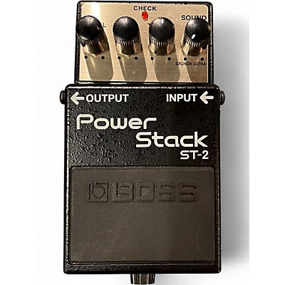 Used BOSS ST2 Power Stack Overdrive Effect Pedal