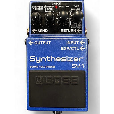 Used BOSS SY-1 SYNTHESIZER Effect Pedal