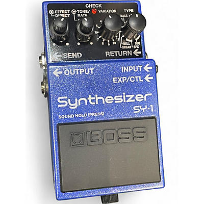 Used BOSS SY-1 SYNTHESIZER Effect Pedal
