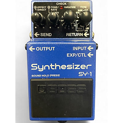 Used BOSS SY-1 Synthesizer Effect Pedal