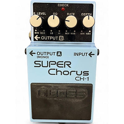 Used BOSS SY-1 Synthesizer Effect Pedal