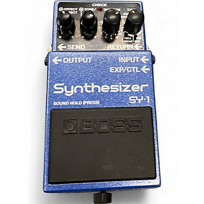 Used BOSS SY-1 Synthesizer Effect Pedal