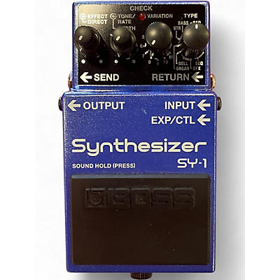 Used BOSS SY-1 Synthesizer Effect Pedal