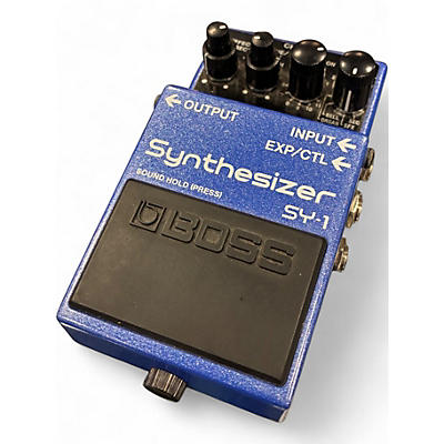 Used BOSS SY-1 Synthesizer  Effect Pedal