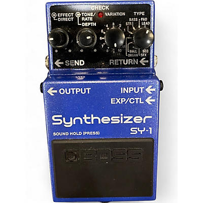 Used BOSS SY-1 Synthesizer Effect Pedal