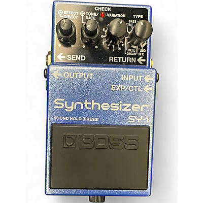 Used BOSS SY-1 Synthesizer Pedal Effect Pedal